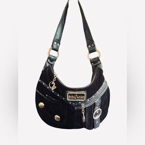Baby Phat Vintage Y2K Suede Bag